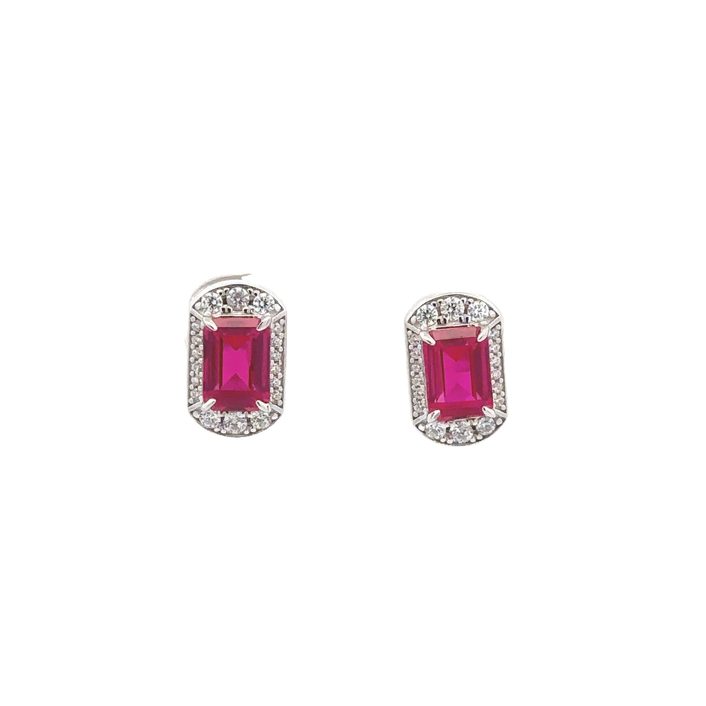 RED 925 EARRINGS