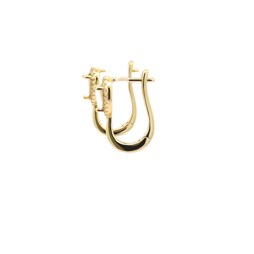 925 SILVER YELLOW RHODIUM EARRINGS