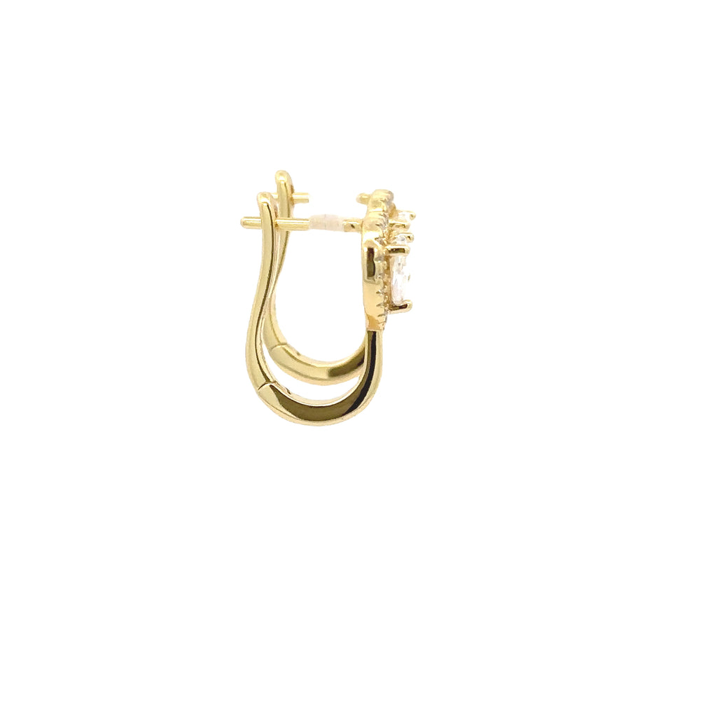 925 HEART MINI EARRINGS