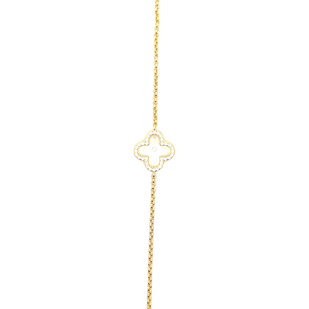 FOUR- LEAF CLOVER BRACELET