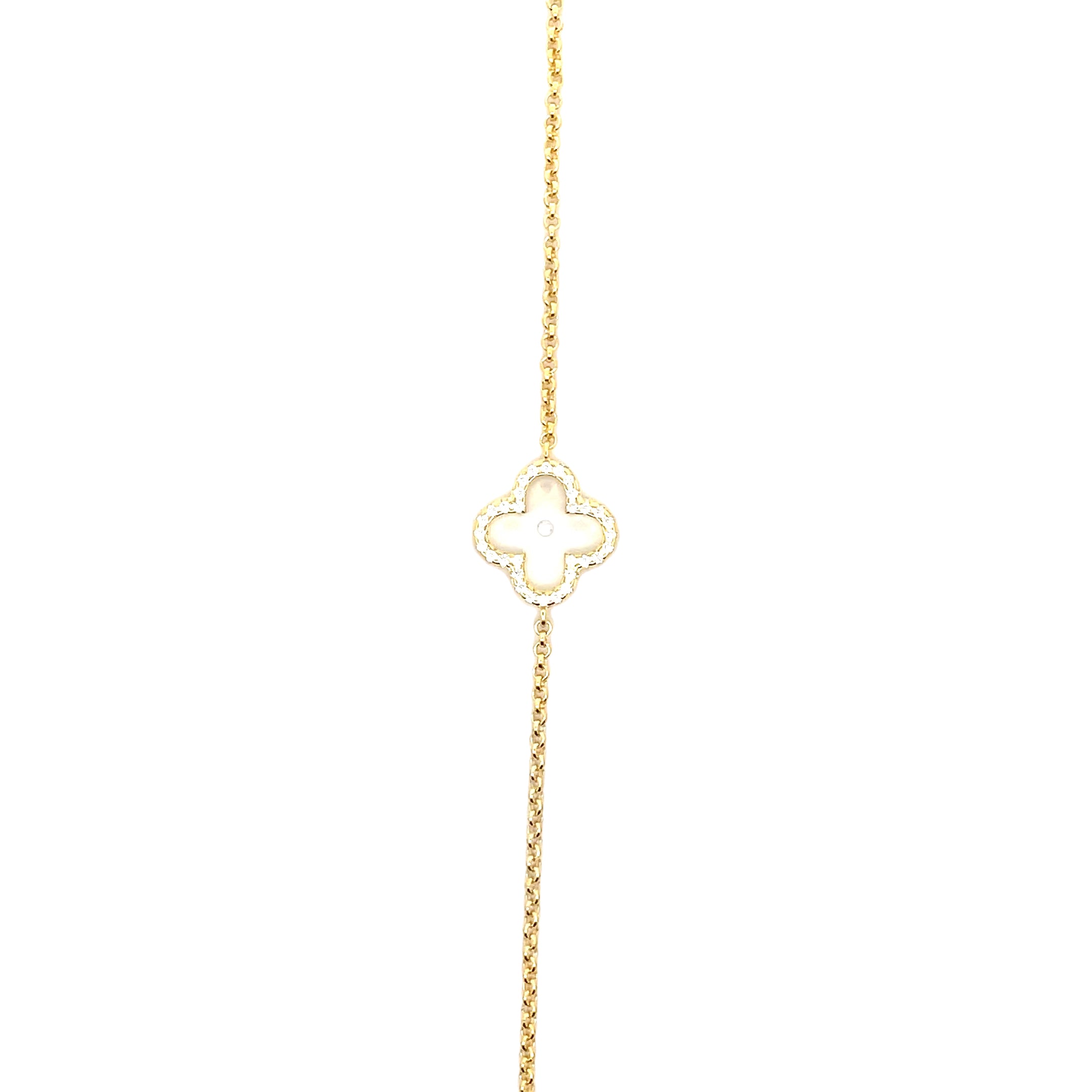 FOUR- LEAF CLOVER BRACELET