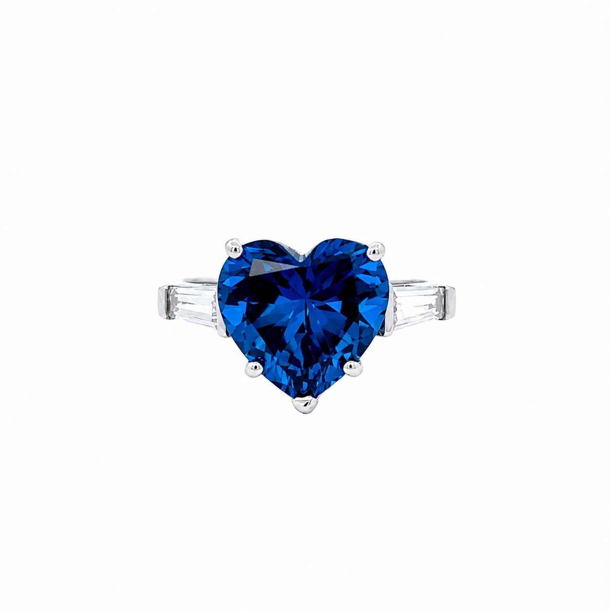 BLUE HEART RING