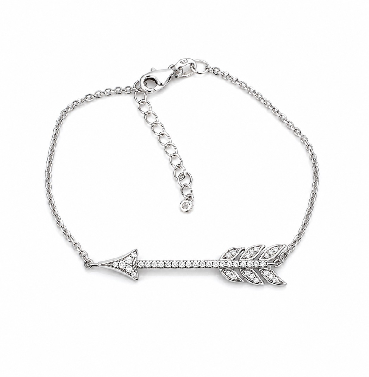 925 STERLING SILVER ARROW BRACELET