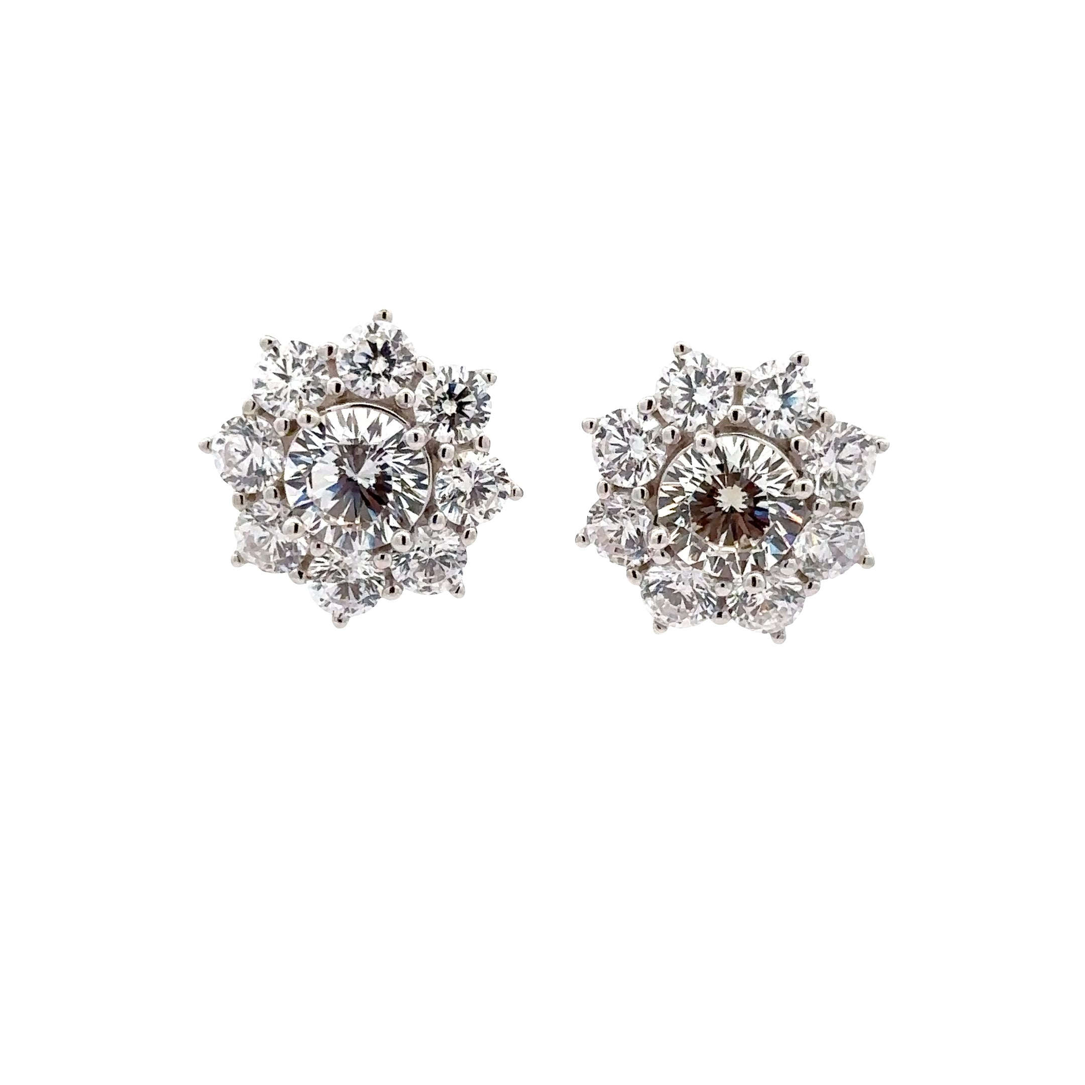 925 FLOWER EARRINGS