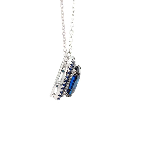 BLUE GEMSTONE PENDANT