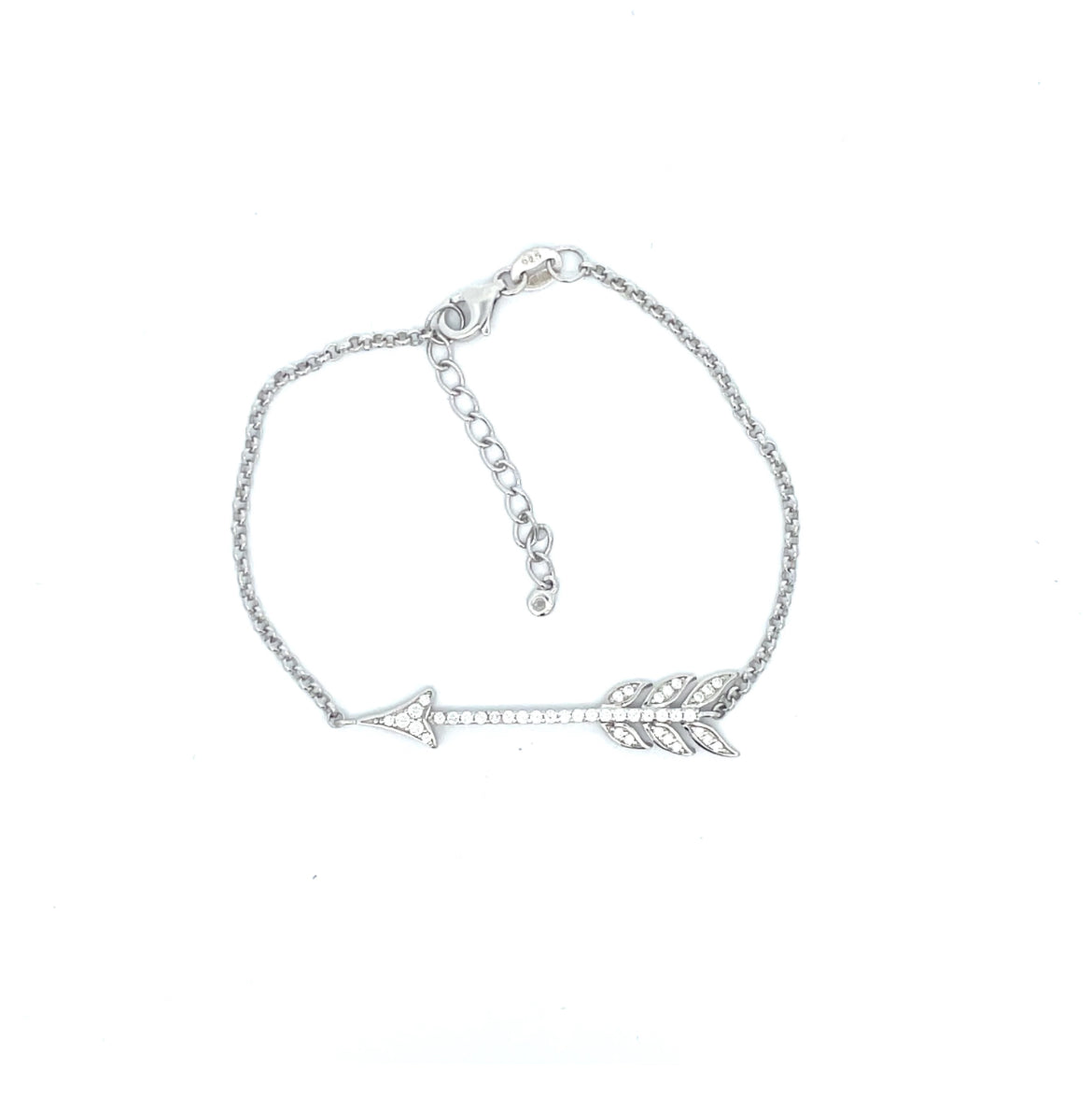 925 STERLING SILVER ARROW BRACELET