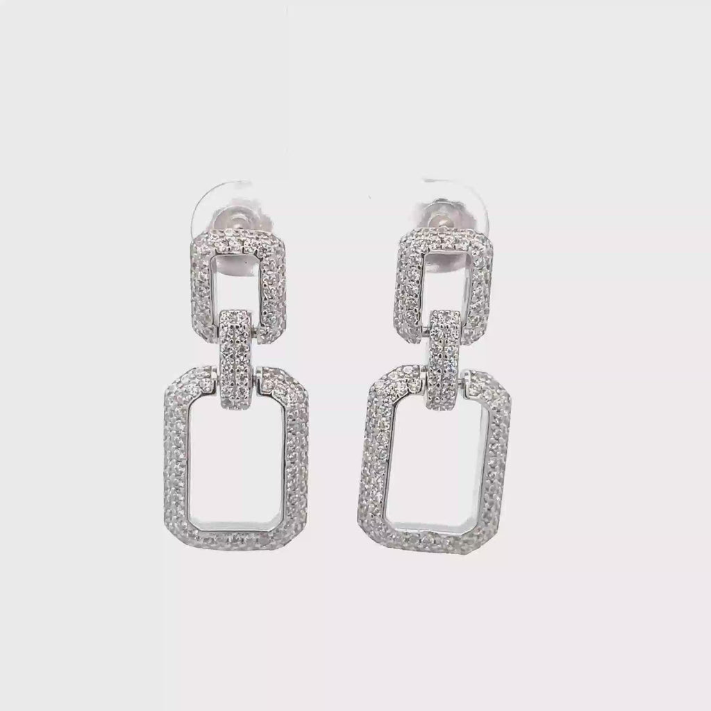 925 CHAIN EARRINGS