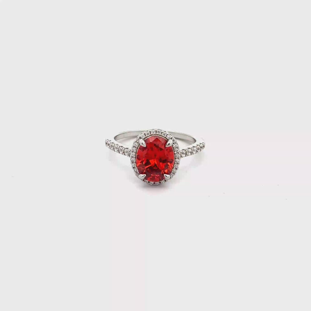 SCARLET RADIANCE RING